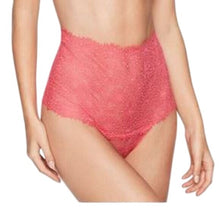 Load image into Gallery viewer, Victoria's Secret  High-Rise Thong Panty, Wild Watermelon, Size Medium
