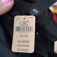Load image into Gallery viewer, GYM TO SWIM BODYWRAP TOP,  Black, Size XL

