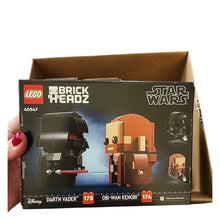 Load image into Gallery viewer, LEGO Brickheadz 40547 OBI-Wan Kenobi &amp; Darth Vader
