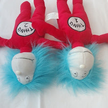 Load image into Gallery viewer, Dr. Seuss Cat in the Hat Thing 1 &amp; 2 Plush Set Kohls Cares
