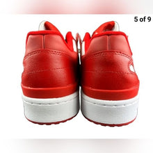 Load image into Gallery viewer, Adidas Men&#39;s Forum Low CL Scarlet Red White Shoes HQ1495 Size 10.5
