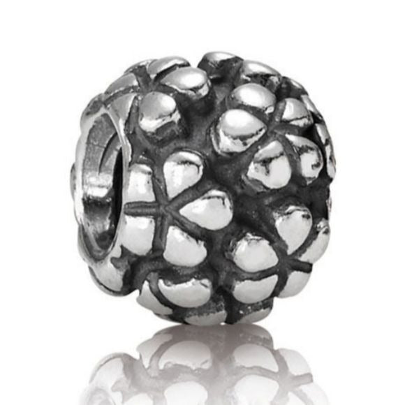 Pandora Retired Sterling Silver Flower Power Bead - 790292