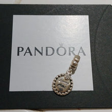 Load image into Gallery viewer, Pandora Retired Sterling Silver Loving Aunt Family Dangle Bead w/ CZ -791277cz
