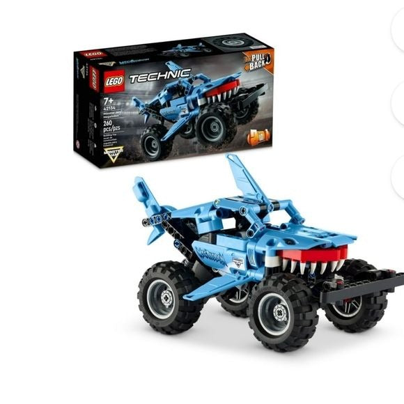 Lego 42134 Technic Monster Jam Megalodon Building Set, 260 Pieces
