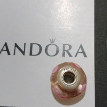 Load image into Gallery viewer, Pandora Retired Pink Murano Glass Flowers Bead - 790619
