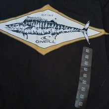 Load image into Gallery viewer, O'Neill Classic Fit HOO Fishing T-Shirt, Black, Size Medium

