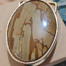 Load image into Gallery viewer, Oval Faux Jasper Resin Belt Buckle
