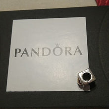 Load image into Gallery viewer, Pandora I Love You Sterling Silver + 14kt gold Cube Charm - 790200
