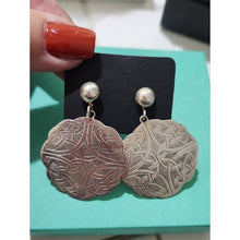 Load image into Gallery viewer, Sterling Silver Celtic Knot Drop Earrings
