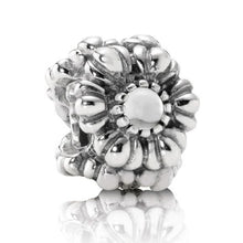 Load image into Gallery viewer, Pandora Sterling Silver April Birthday Blooms Bead with Rock Crystal - 790580bk
