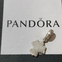 Load image into Gallery viewer, Pandora Sterling Silver Snow Angel Dangle Charm with Silver Enamel - 791238en51
