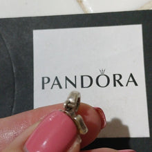 Load image into Gallery viewer, Pandora Sterling Silver Snow Angel Dangle Charm with Silver Enamel - 791238en51
