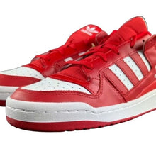 Load image into Gallery viewer, Adidas Men&#39;s Forum Low CL Scarlet Red White Shoes HQ1495 Size 10
