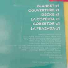 Load image into Gallery viewer, Lego VIP Promotional Fleece Blanket #5007622  Sealed 47" x 59"
