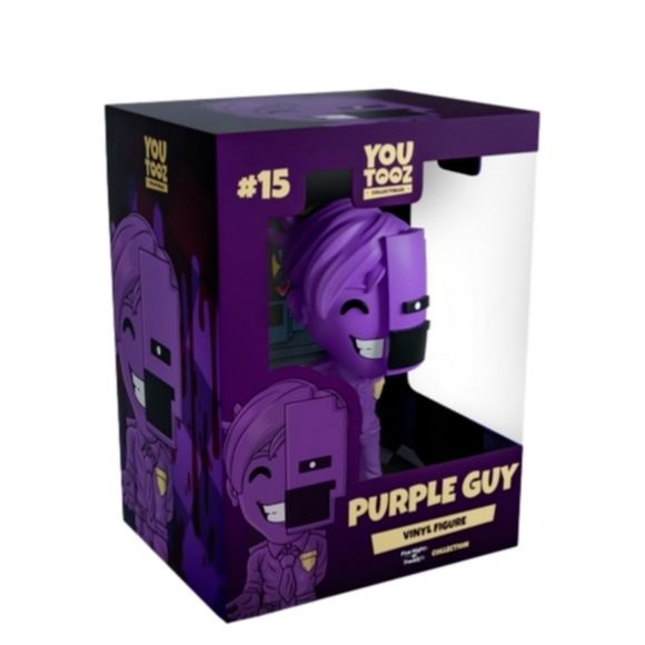 Five Night's at Freddys Collection Purple Guy Vinyl Figure #15 in clear box
