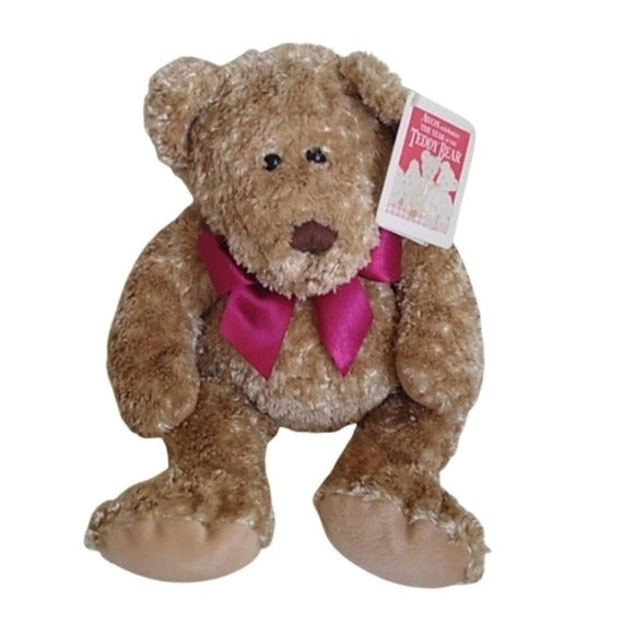 Avon Teddy Bear Stuffed Animal Plush Toy 100th Anniversary, 2002
