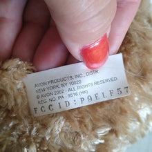 Load image into Gallery viewer, Avon Teddy Bear Stuffed Animal Plush Toy 100th Anniversary, 2002
