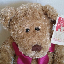Load image into Gallery viewer, Avon Teddy Bear Stuffed Animal Plush Toy 100th Anniversary, 2002
