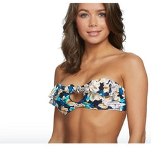 Load image into Gallery viewer, O&#39;Neill Tiller Bandeau Bikini Top, Multi, Small
