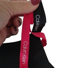 Load image into Gallery viewer, Calvin Klein 2 Pack Lightly Lined Demi Bras, Black Red, size 38B

