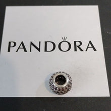 Load image into Gallery viewer, Pandora Retired Sterling Silver Pave Lights Charm with Red Zirconia - 791051CZR
