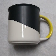Load image into Gallery viewer, Starbucks Black Angle Dip Mug 12 oz.

