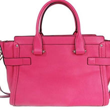 Load image into Gallery viewer, Coach F53308 Nubuck Pebble Leather Swagger Carryall Purse Bag, SV/Dahlia…

