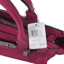 Load image into Gallery viewer, Coach F53308 Nubuck Pebble Leather Swagger Carryall Purse Bag, SV/Dahlia…
