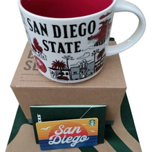 Load image into Gallery viewer, Starbucks San Diego State University SDSU Been There Campus Collection Mug
