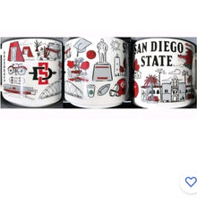 Load image into Gallery viewer, Starbucks San Diego State University SDSU Been There Campus Collection Mug
