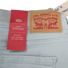 Load image into Gallery viewer, Levi's Women's 505 Straight Jeans, Cashmere Blue, Size 16 Medium 33x32
