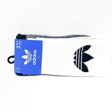 Load image into Gallery viewer, Adidas Men&#39;s White Crew Socks - 9 Pairs
