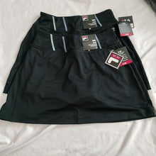 Load image into Gallery viewer, FILA Sport Mid-Rise Skorts, Black, XS, Set of 2
