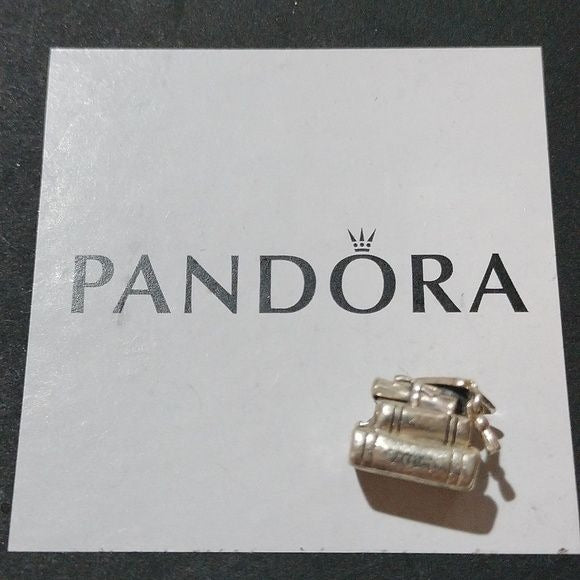 Pandora Sterling Silver 2021 Graduation Books Charm - 799325C00