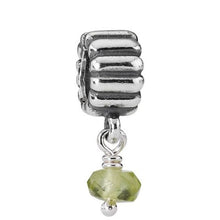 Load image into Gallery viewer, Pandora Retired Sterling Silver Peridot August Birthstone Dangle - 790166PE
