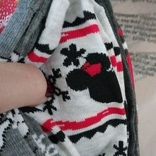 Load image into Gallery viewer, Christmas Holiday Minnie Mouse Crew Socks, Multicolor, 3 pair
