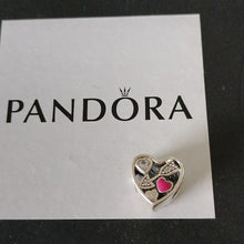 Load image into Gallery viewer, Pandora Sterling Silver Struck By Love Charm 792039cz
