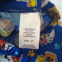 Load image into Gallery viewer, Paw Patrol "Rescue Pups" 2 pc set pajamas Toddler boys 2T
