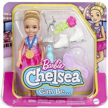 Load image into Gallery viewer, Barbie CHELSEA Can Be A Boss, Ice Skater, Seamstress, Pilot, + Rockstar …
