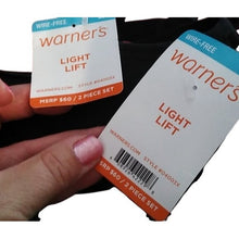 Load image into Gallery viewer, Warner's Elements of Bliss Light Lift Wire Free bras, Set 2, size 34B
