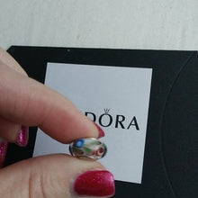 Load image into Gallery viewer, Pandora Sterling Silver Folklore Murano Glass Bead Charm 791614 ALE 925
