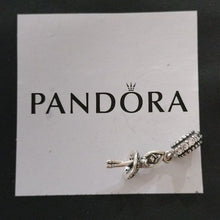 Load image into Gallery viewer, Pandora Retired Sterling Silver Ballerina Dancer Charm w/ Clear CZs - 791365cz
