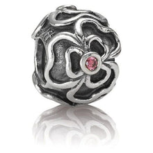 Load image into Gallery viewer, Pandora Posey with Salmon CZ Charm Bead 790413CZS 925 ALE
