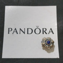 Load image into Gallery viewer, Pandora  Sterling Silver September Birthday Blooms Bead w/ Lapis - 790580LP
