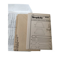 Load image into Gallery viewer, UNCUT Simplicity Table Top Accessories and Chair Pad Sewing Pattern 5530
