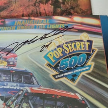 Load image into Gallery viewer, Signed Jeff Gordon 24 NASCAR Pop Secret 500 2004 Race Program Autographed
