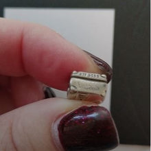Load image into Gallery viewer, Pandora Sterling Silver Adventure Suitcase 2 sided Travel Charm  790362
