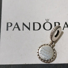 Load image into Gallery viewer, Pandora Sterling Silver Thankful, Grateful, Blessed Dangle Charm Eng792018_11
