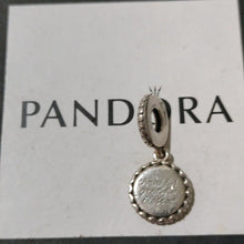 Load image into Gallery viewer, Pandora Sterling Silver Thankful, Grateful, Blessed Dangle Charm Eng792018_11
