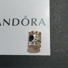 Load image into Gallery viewer, Pandora Sterling Silver + 14K Gold Carousel Merry Go Round Horse Bead - 791236
